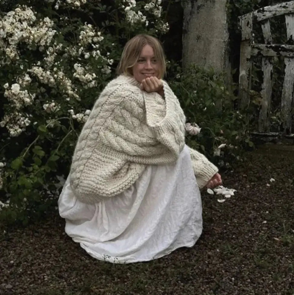 Oversized Cozy Knit Sweater